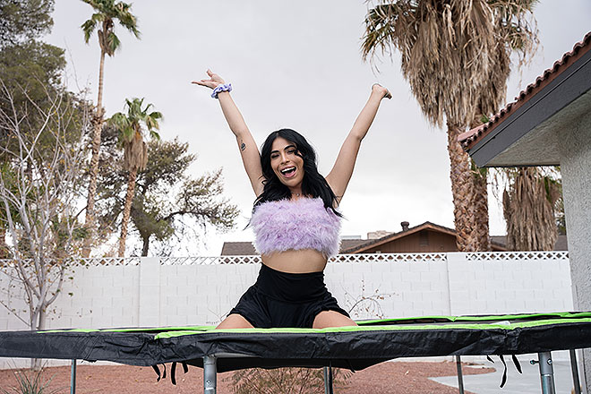 Bouncy Trampoline Dick Image